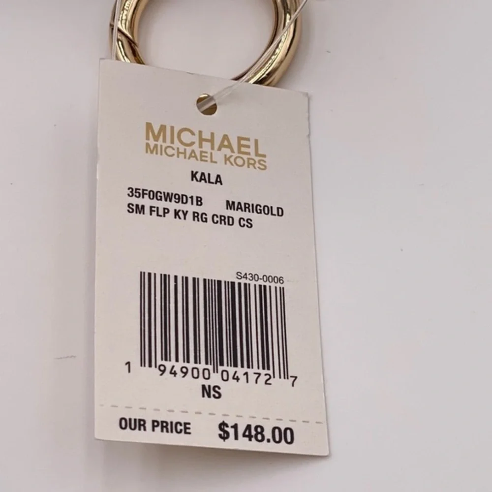 Michael Kors KALA SM FLP KY CRD CS MARIGOLD